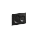 Kohler - Lynk Flush actuator plate for 2''x 4'' in-wall tank and carrier system - Black