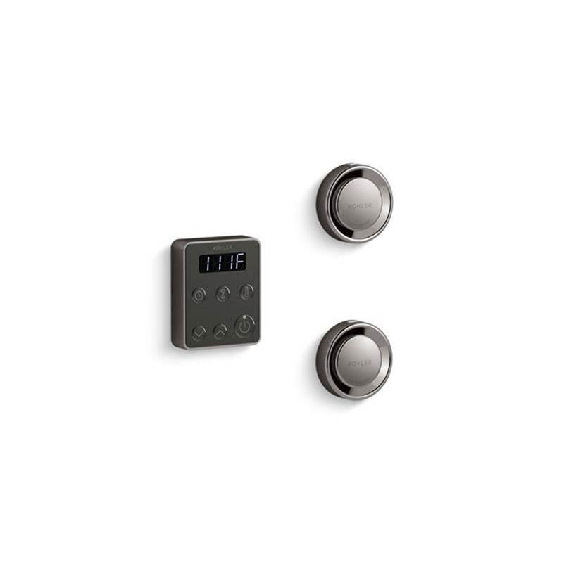Kohler - Invigoration Series Tandem steam generator control kit - Vibrant Titanium