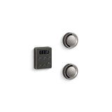 Kohler - Invigoration Series Tandem steam generator control kit - Vibrant Titanium