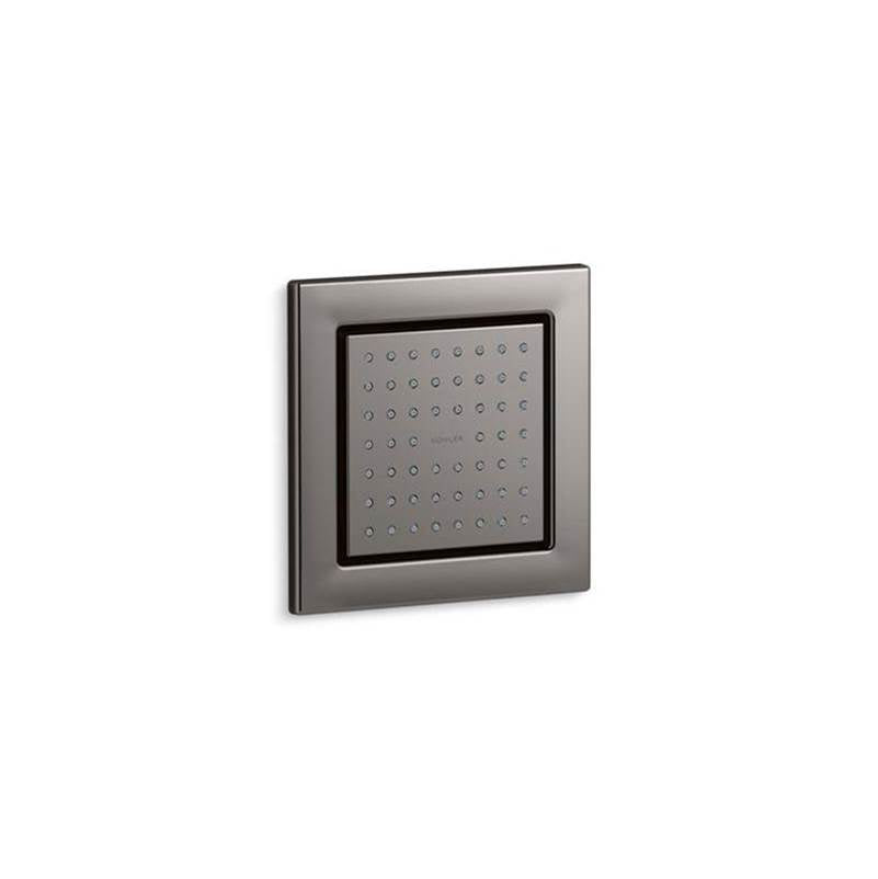 Kohler - WaterTile Square 54-nozzle single-function body spray, 2.5 gpm - Vibrant Titanium