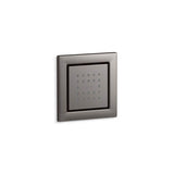 Kohler - WaterTile Square 22-nozzle single-function body spray, 2.5 gpm - Vibrant Titanium