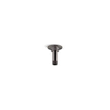 Kohler - 3'' ceiling-mount single-function rainhead arm and flange - Vibrant Titanium