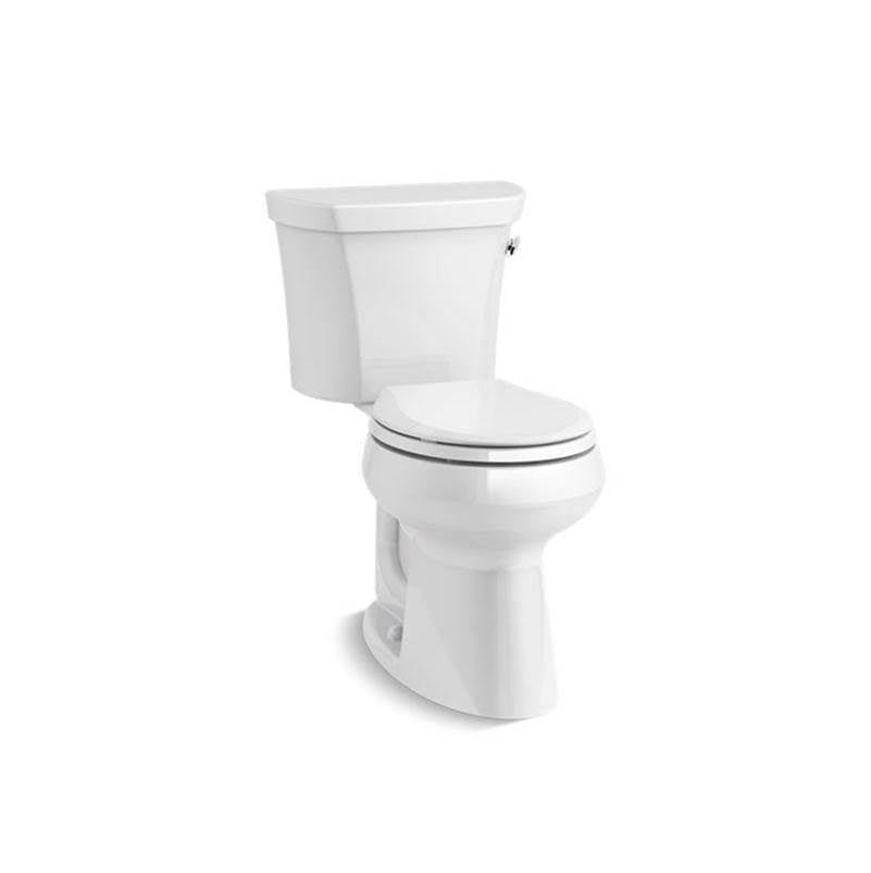 Kohler - Highline Two-piece round-front toilet, 1.28 gpf - White