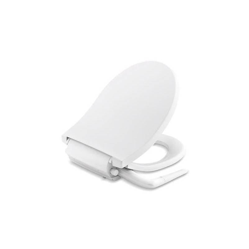 Kohler - PureWash M250 Quiet-CloseE round-front toilet seat with antimicrobial agent - White