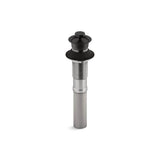 Kohler - Bathroom sink drain with non-removable metal stopper and without overflow - Matte Black