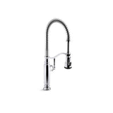 Kohler - Tournant Semi-professional kitchen sink faucet with three-function sprayhead - Polished Chrome