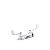 Kohler - Triton Bowe 1.0 gpm centerset bathroom sink faucet with aerated flow and wristblade handles, drain not included - Polished Chrome