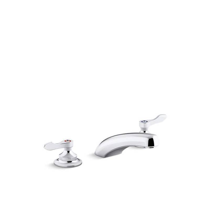 Kohler - Triton Bowe 0.5 gpm widespread bathroom sink faucet with laminar flow and lever handles, drain not included - Polished Chrome