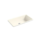 Kohler - Iron/Tones 33'' top-/undermount single-bowl kitchen sink - Biscuit