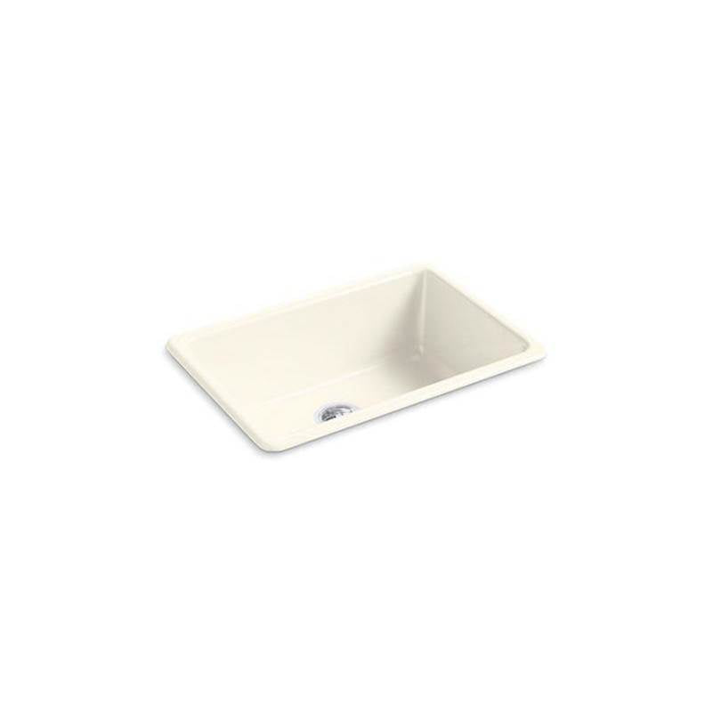 Kohler - Iron/Tones 27'' top-/undermount single-bowl kitchen sink - Biscuit