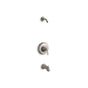 Kohler - Fort1/2 Rite-Temp bath and shower trim kit, without showerhead - Vibrant Brushed Nickel