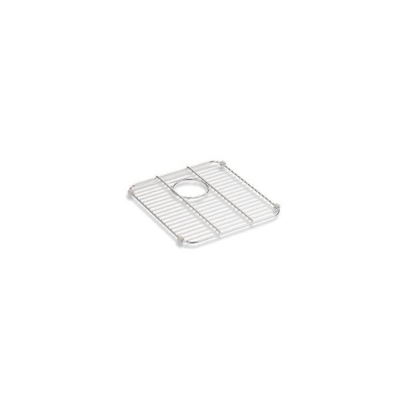 Kohler - Iron/Tones Stainless steel sink rack, 14-1/4'' x 12-13/16'' for Iron/Tones Smart Divide kitchen sink - Stainless Steel