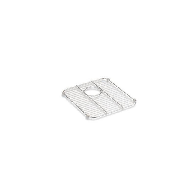 Kohler - Iron/Tones Stainless steel sink rack, 14-1/4'' x 12-13/16'' for Iron/Tones Smart Divide kitchen sink - Stainless Steel