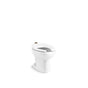 Kohler - JuvenileE Ultra Floor-mount top spud flushometer bowl - White