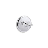 Kohler - Artifacts MasterShower temperature control valve trim with cross handle - Polished Chrome