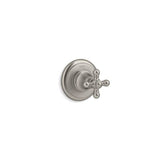Kohler - Artifacts MasterShower transfer valve trim with cross handle - Vibrant Brushed Nickel
