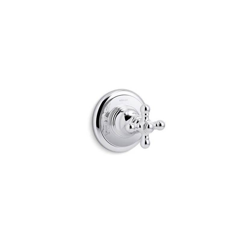 Kohler - Artifacts MasterShower transfer valve trim with cross handle - Polished Chrome