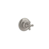 Kohler - Artifacts MasterShower volume control valve trim with cross handle - Vibrant Brushed Nickel