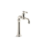 Kohler - Artifacts Gentleman's Single-handle bathroom sink faucet, 1.2 gpm - Vibrant Polished Nickel