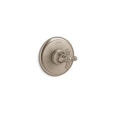 Kohler - Artifacts MasterShower temperature control valve trim with cross handle - Vibrant Brushed Bronze