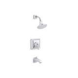 Kohler - Memoirs Stately Rite-Temp bath and shower trim kit, 2.5 gpm - Polished Chrome