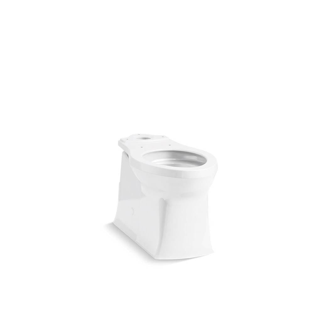 Kohler - Corbelle Tall elongated toilet bowl with skirted trapway - White