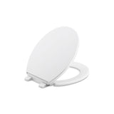 Kohler - BreviaE Quiet-CloseE round-front toilet seat - White