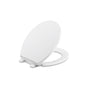 Kohler - BreviaE Quiet-CloseE round-front toilet seat - White