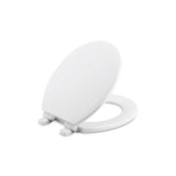 Kohler - Ridgewood Quiet-CloseE round-front toilet seat - White