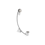 Kohler - Clearflo Cable bath drain, less PVC tubing - Vibrant Titanium