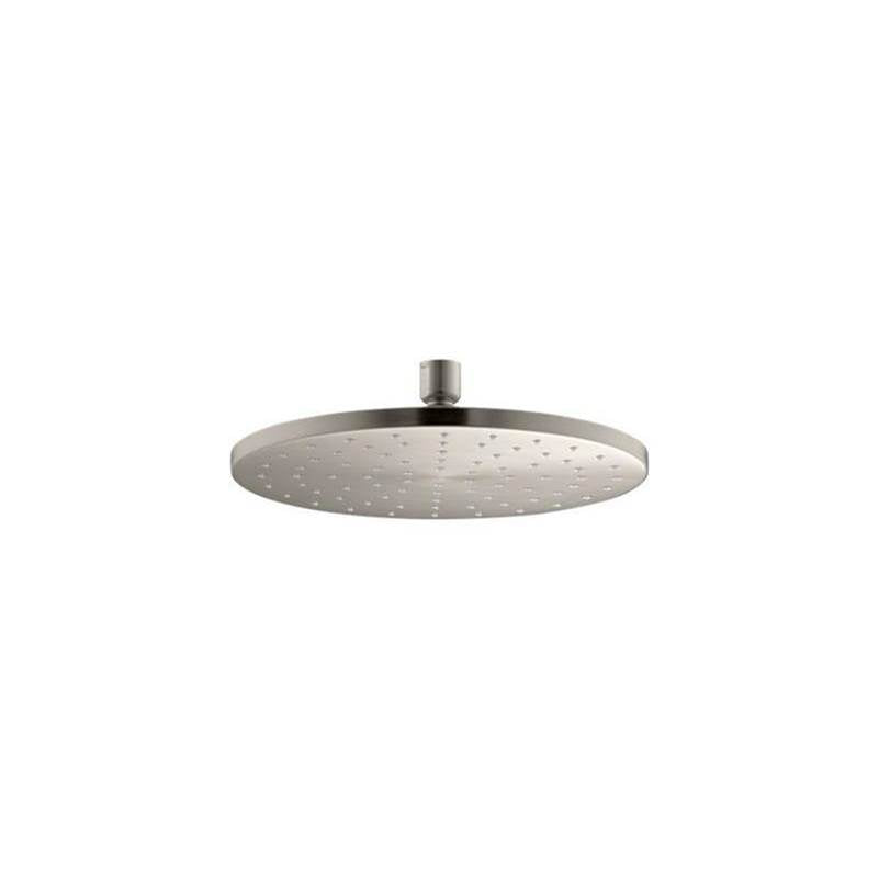 Kohler - Contemporary Round 10'' single-function rainhead, 1.75 gpm - Vibrant Brushed Nickel