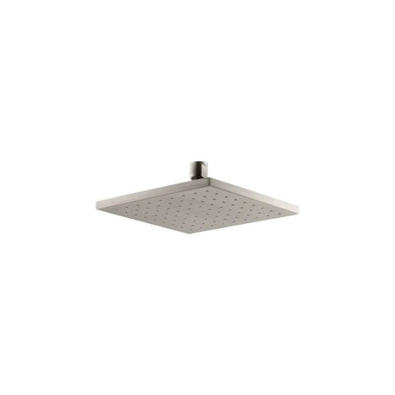 Kohler - Contemporary Square 8'' single-function rainhead, 1.75 gpm - Vibrant Brushed Nickel