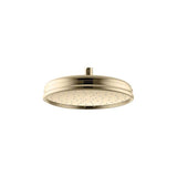 Kohler - Traditional 10'' single-function rainhead, 1.75 gpm - Vibrant French Gold