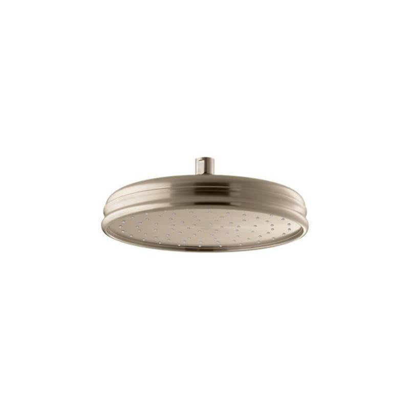 Kohler - Traditional 10'' single-function rainhead, 1.75 gpm - Vibrant Brushed Bronze