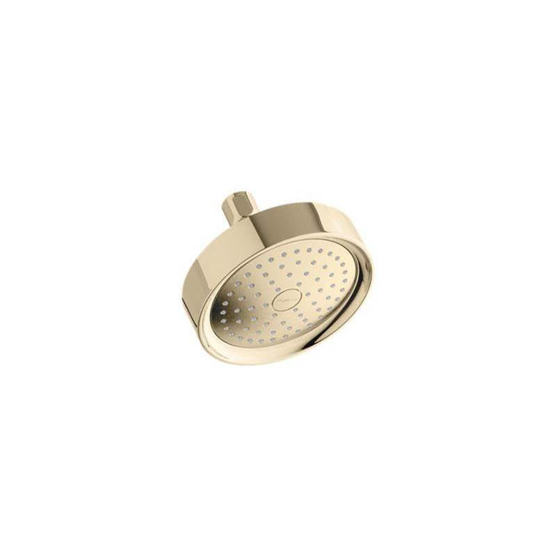 Kohler - Purist Single-function showerhead, 2.5 gpm - Vibrant French Gold