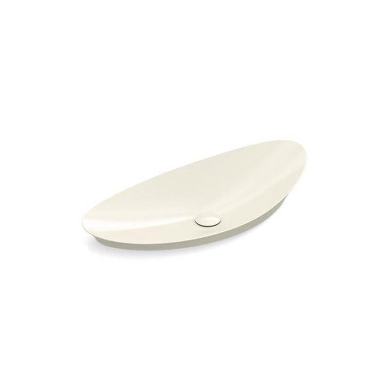 Kohler - VeilE 38-1/2'' oval vessel bathroom sink, no overflow - Biscuit