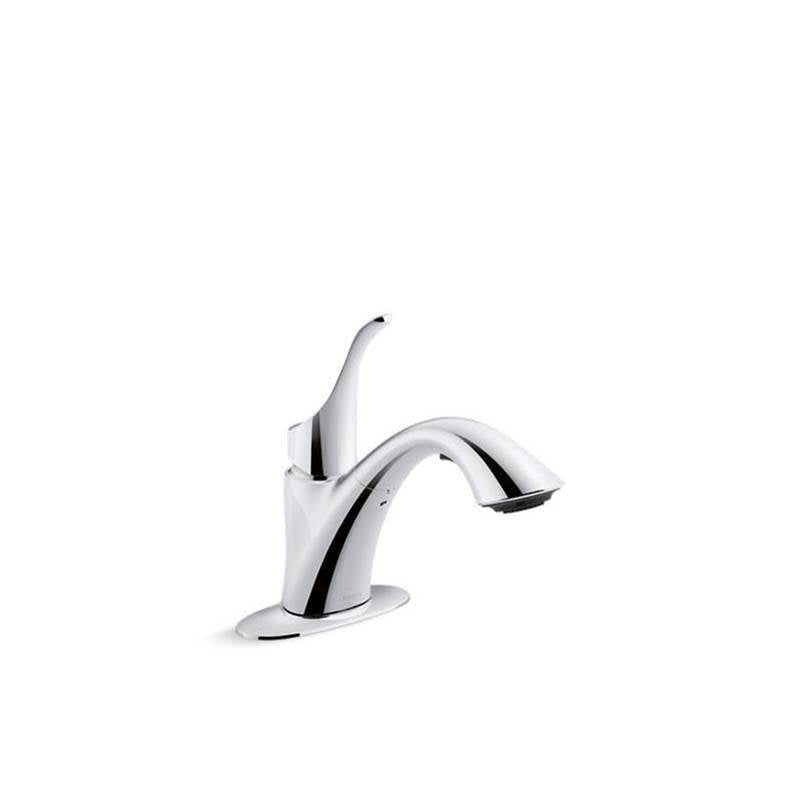 Kohler - Simplice Pull-out laundry sink faucet with two-function sprayhead - Polished Chrome