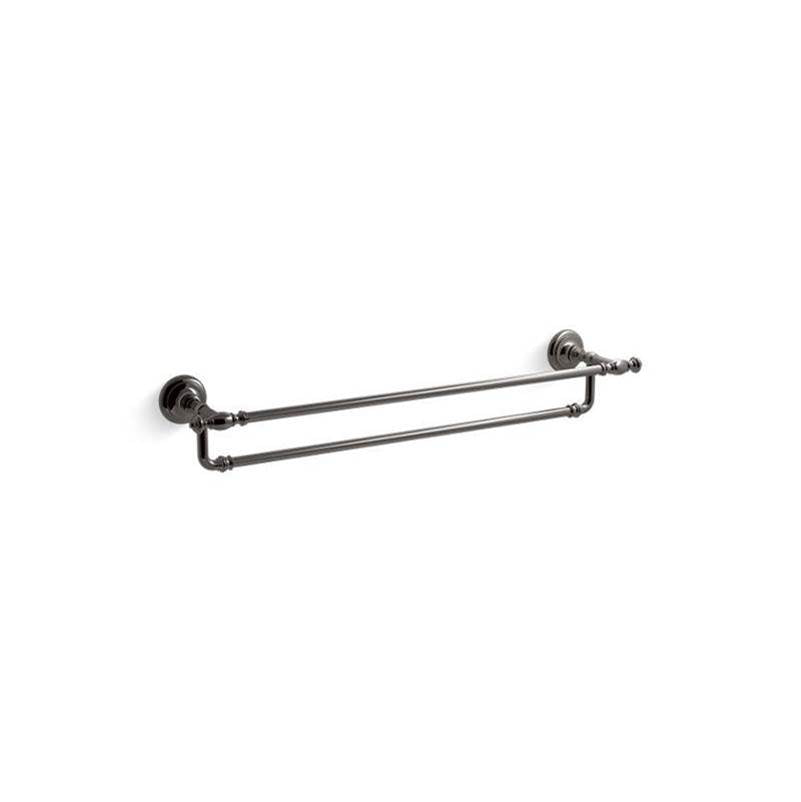 Kohler - Artifacts 24'' double towel bar - Vibrant Titanium