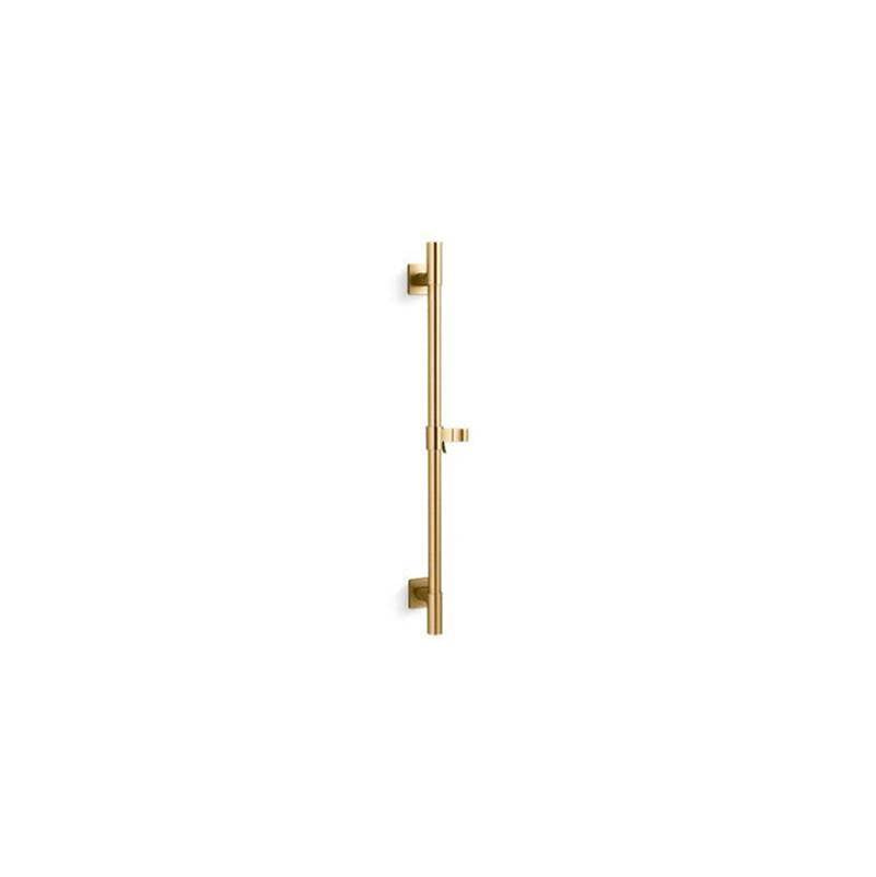 Kohler - Awaken 30'' deluxe slidebar - Vibrant Brushed Moderne Brass
