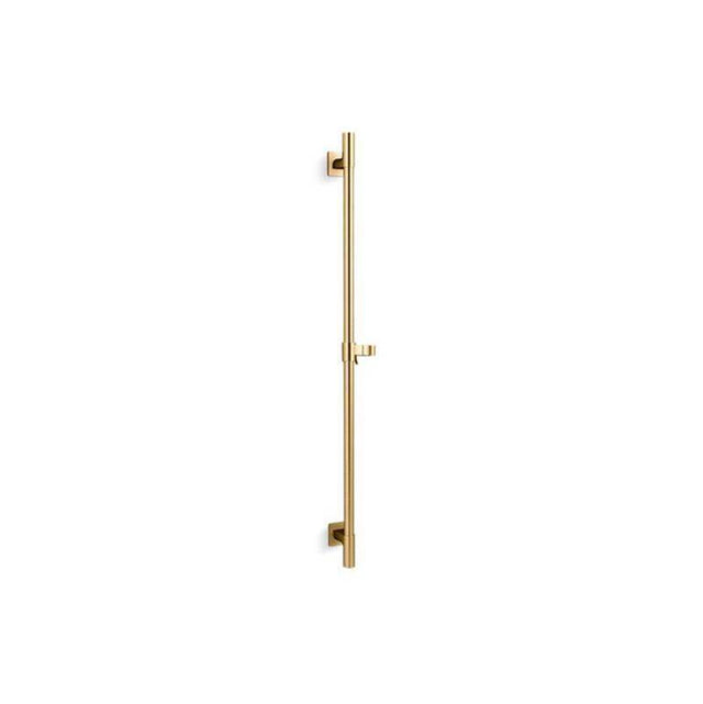 Kohler - Awaken 42'' deluxe slidebar - Vibrant Brushed Moderne Brass