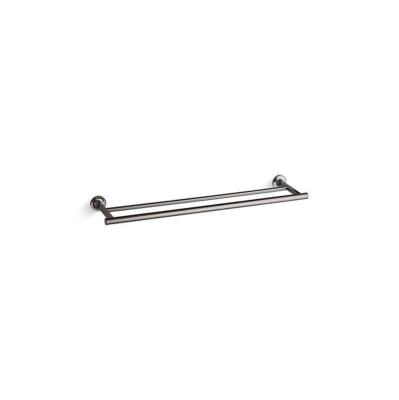 Kohler - Purist 24'' Double towel bar - Vibrant Titanium