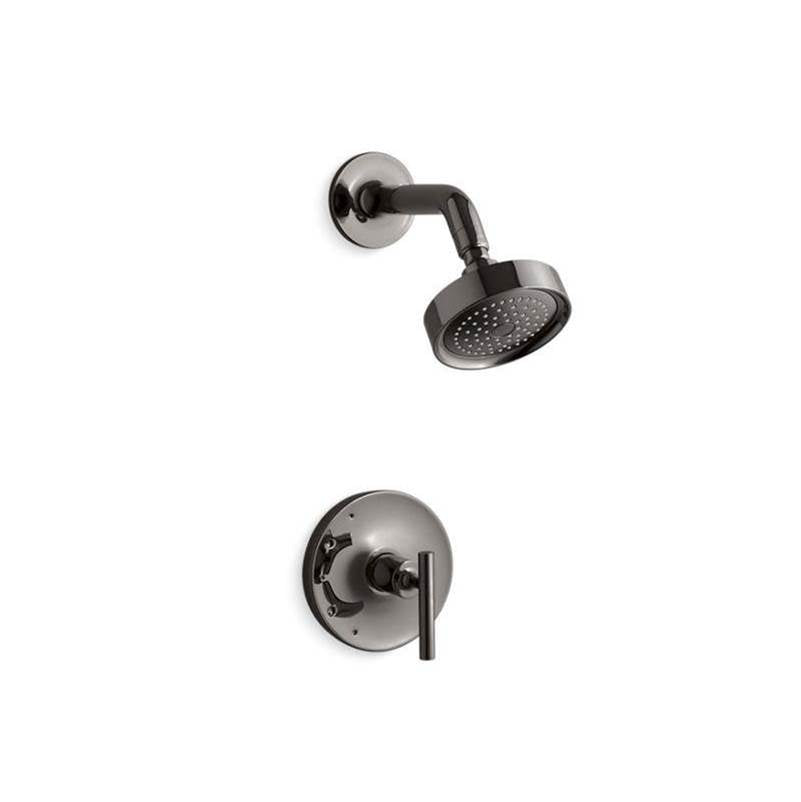 Kohler - Purist Rite-Temp shower trim kit with lever handle, 2.5 gpm - Vibrant Titanium