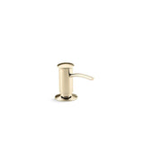 Kohler - Contemporary design soap/lotion dispenser - Vibrant French Gold