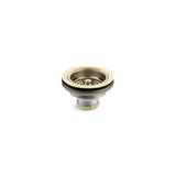 Kohler - Duostrainer Sink drain and strainer basket, less tailpiece - Vibrant French Gold