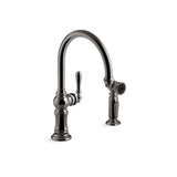 Kohler - Artifacts Single-handle kitchen sink faucet with two-function sprayhead - Vibrant Titanium