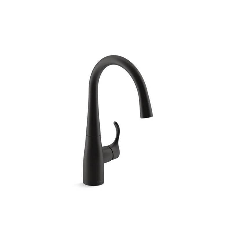 Kohler - Simplice Single-handle bar sink faucet - Matte Black