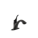 Kohler - Simplice Pull-out laundry sink faucet with two-function sprayhead - Matte Black