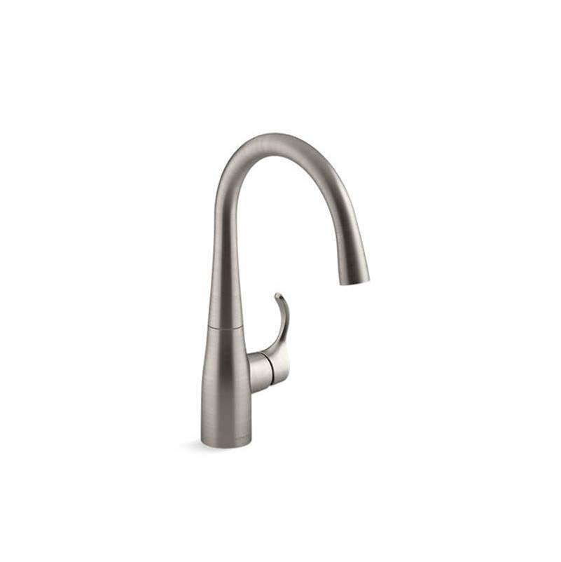 Kohler - Simplice Single-handle bar sink faucet - Vibrant Stainless