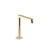 Kohler - Components Bathroom sink faucet spout with Row design, 1.2 gpm - Vibrant French Gold