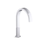 Kohler - Components Deck-mount bath spout with Ribbon design - Polished Chrome